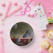 Planet van de papiermassa's papieren kommen (Feest)