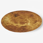 Planet Venus Astronomie Bord wegwerppapier (Gekanteld)