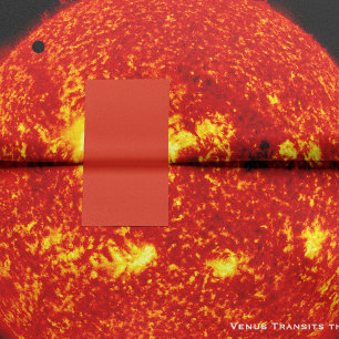 Planet Venus brengt de zon over, Hi-Res Tissuepapier