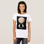 Planet Venus en sterren T-shirt (Voorkant volledig)