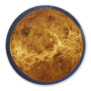 Planet Venus Keramische Knop
