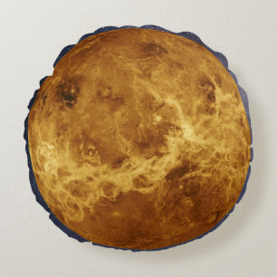 Planet Venus Rond Kussen