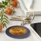 Planet Venus Sleutelhanger (Zijkant)