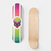 Planet X Alien Invader 01 Skateboard (Voorkant)