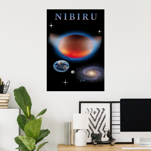 Planet X Nibiru Poster (Thuiskantoor)
