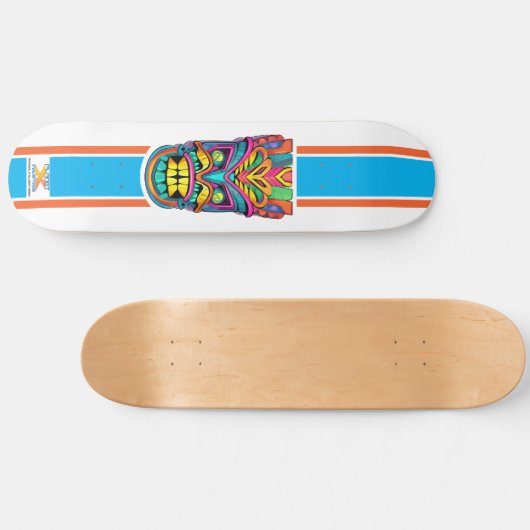 Planet X Tiki King 01 Skateboard (Horizontaal)