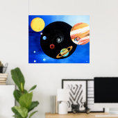 Planetair Mandala Poster (Thuiskantoor)