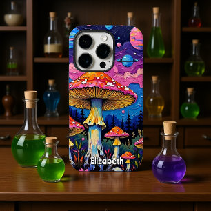 planetair paddenstoelenbos iPhone 16 pro hoesje