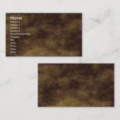 Planetair terrein visitekaartje (Voorkant / Achterkant)