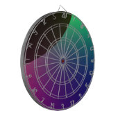 Planetaire Aurora Dart Board Dartbord (Voorkant Links)