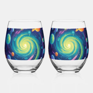 Planetaire Draaiing Wijnglas Zonder Voet