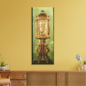 Planetaire klok, voltooid in 1520 canvas afdruk (Insitu (Woonkamer))