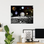 Planetaire Montage Poster (Thuiskantoor)