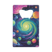 planetaire spin kredietkaart flessenopener (Achterkant)