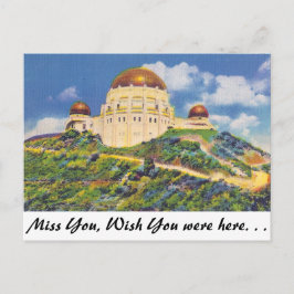 Planetarium, Griffith Park Briefkaart