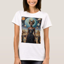 Planetary Crown Cosmic Queen Shirt