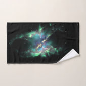 Planetary Nebula Mint Green Periwinkle (Serviette à main)
