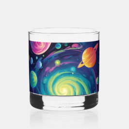 Planetary Spin Whiskey Glass Whisky Glas