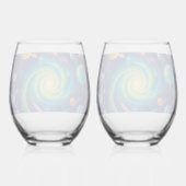 Planetary Spin Wijnglas Zonder Voet (Achterkant)