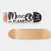 PLANÈTE DE MUSIQUE SKATEBOARD JMT USA Skateboard (Horz)