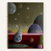 Planète Des Formes Carnet Spiral 8,5x11 (Devant)