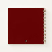 Planète Des Formes Carnet Spiral 8,5x8,5 (Dos)