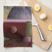 Planète Des Formes Serviette De Cuisine (Quart Plié)