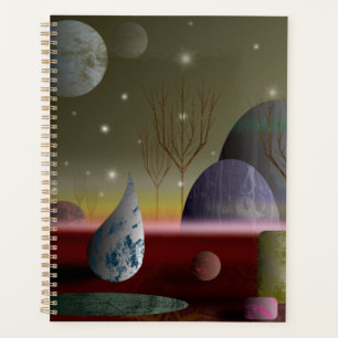 Planète Du Planificateur De Formes 8,5x11