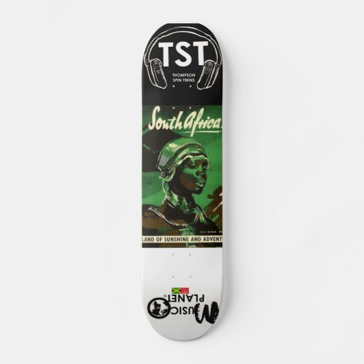 PLANÈTE MUSICALE Afrique du Sud Skateboard (Recto)