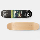 PLANÈTE MUSICALE HAÏTI Skateboard (Horz)