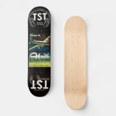 PLANÈTE MUSICALE HAÏTI Skateboard (Recto)