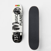 PLANÈTE MUSICALE JMT USA Skateboard (Recto)