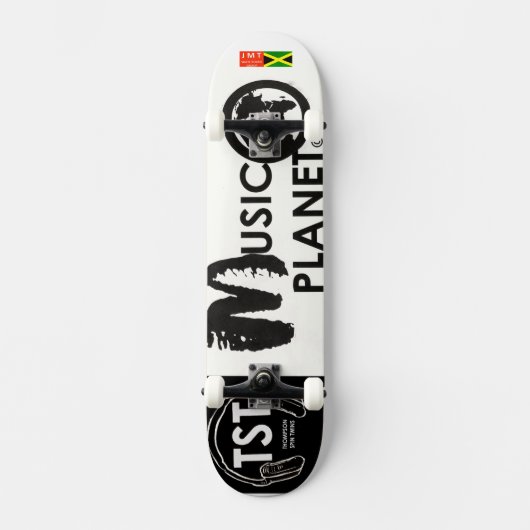 PLANÈTE MUSICALE JMT USA Skateboard (Recto)