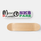 PLANÈTE MUSICALE PARC SK8 Skateboard (Horz)