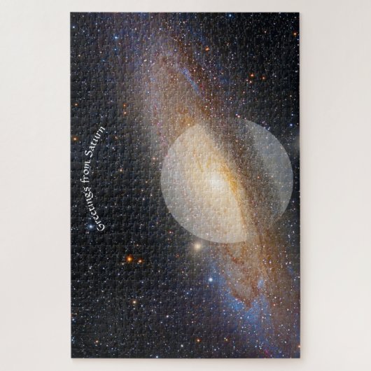 Planète Saturn Jigsaw Puzzle (Vertical)