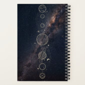 Planète spatiale| Carnet Spiral (Verso)