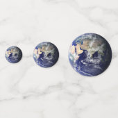 PLANÈTE TERRE DE LA Table SPACE Confetti (Derrière)