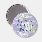 Planète Terre Magnet Ma planète (Recto/Verso)