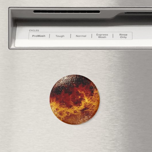 Planète Vénus Solaire Système Magnet (In Situ (Lave-vaisselle))