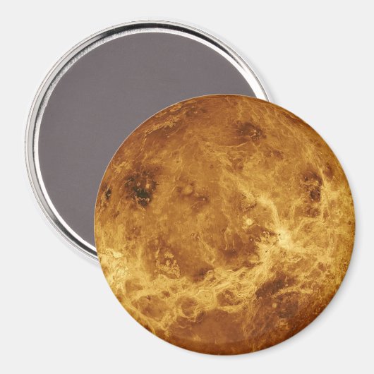 Planète Vénus Solaire Système Magnet (Recto/Verso)