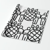 Planetecosysteem Cadeaupapier (Uitgerold)