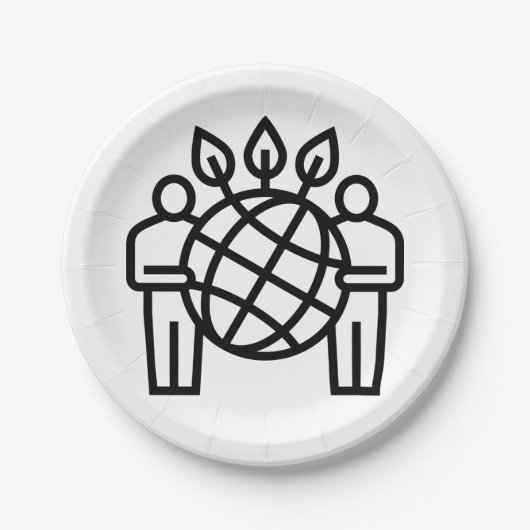 Planetecosysteem Papieren Bordje (Voorkant)