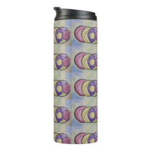 Planeten Abstracte Kunst Thermische Tumbler Thermosbeker
