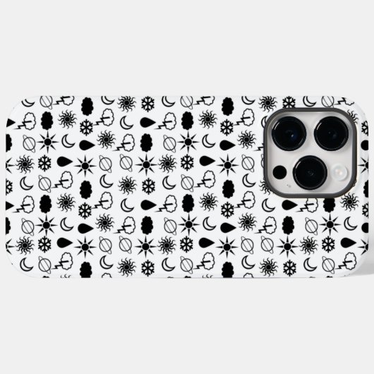 Planeten Astronomie Zonnestelsel Case-Mate iPhone Case (Achterkant (horizontaal))