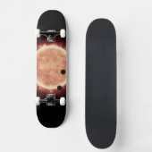 Planeten die de rode dwergster in Trappist-1 overs Skateboard (Voorkant)