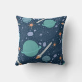Planeten en raketten melkweg kussen (Achterkant)