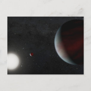 Planeten in een baan rond de zonachtige ster Epic Briefkaart