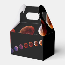 Planeten in zonnestelsel zoals het leven bedankdoosjes