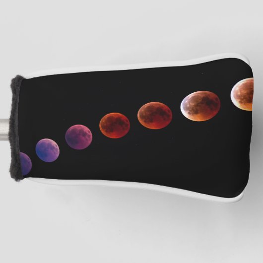 Planeten in zonnestelsel zoals het leven golfheadcover (Voorkant)