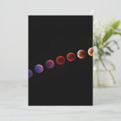 Planeten in zonnestelsel zoals het leven kaart (Staand voorkant)